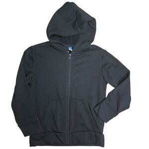 Old Navy Boys Zip up Sweatshirt Jacket Black Size Large 10-12